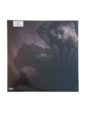 SIGNED Zayn KONNAKOL LP Limited Edition Cover 5th Element Teal Color + Insert